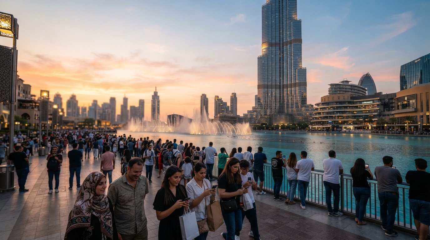 Downtown Dubai, Dubai: towers, fountains and the city’s polished centre