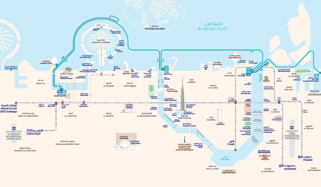 Dubai Creek abra crossing (RTA), Dubai