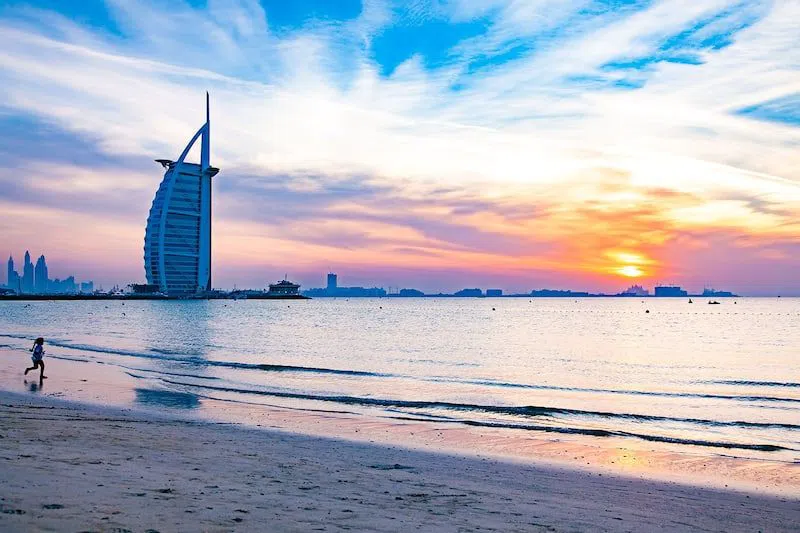 日落海滩(乌姆苏奎姆海滩),迪拜
